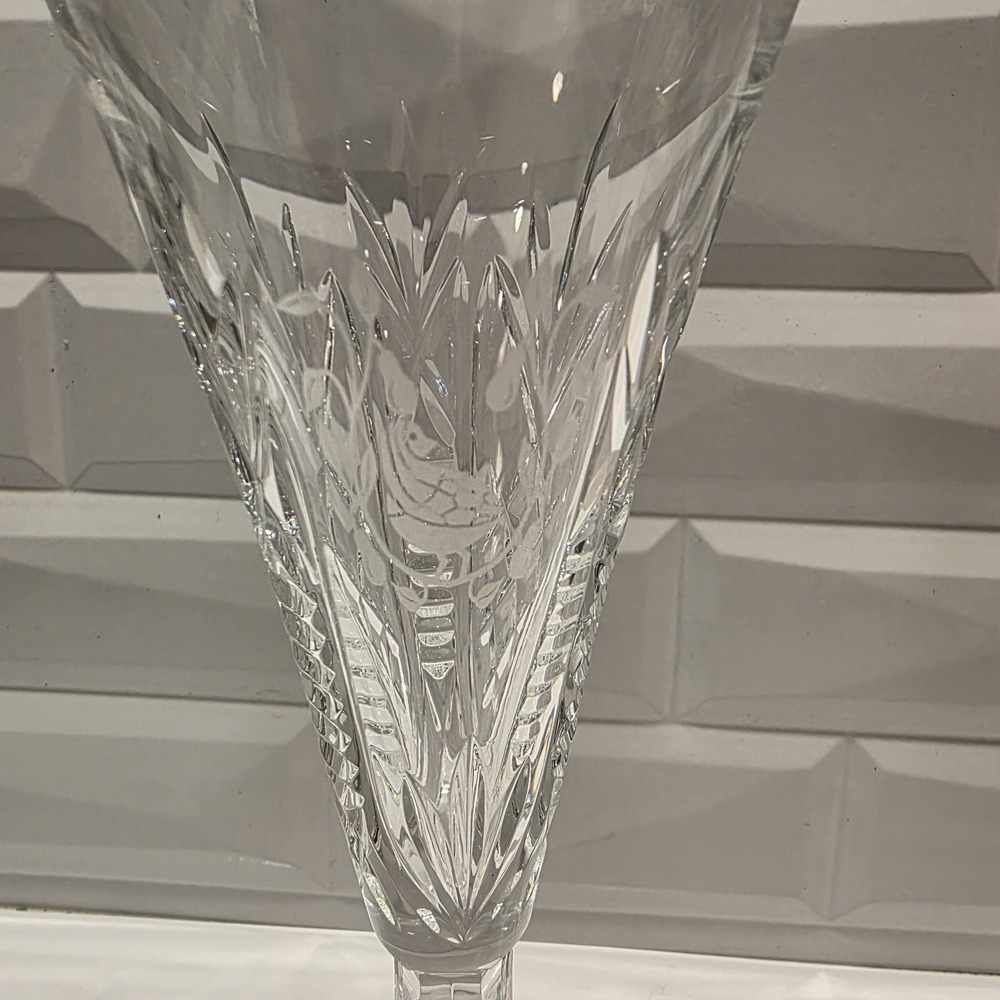 Waterford Champagne‎ Flute: Partridge, 12 Days of Christmas - Picture 2 of 8